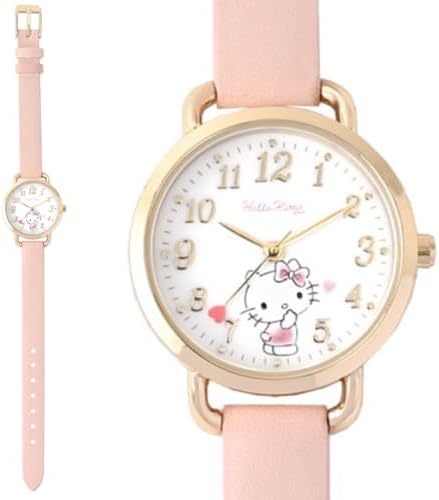 Amazon.co.jp: サンリオ ハローキティ ハート針ウォッチ(ピンク) 時計